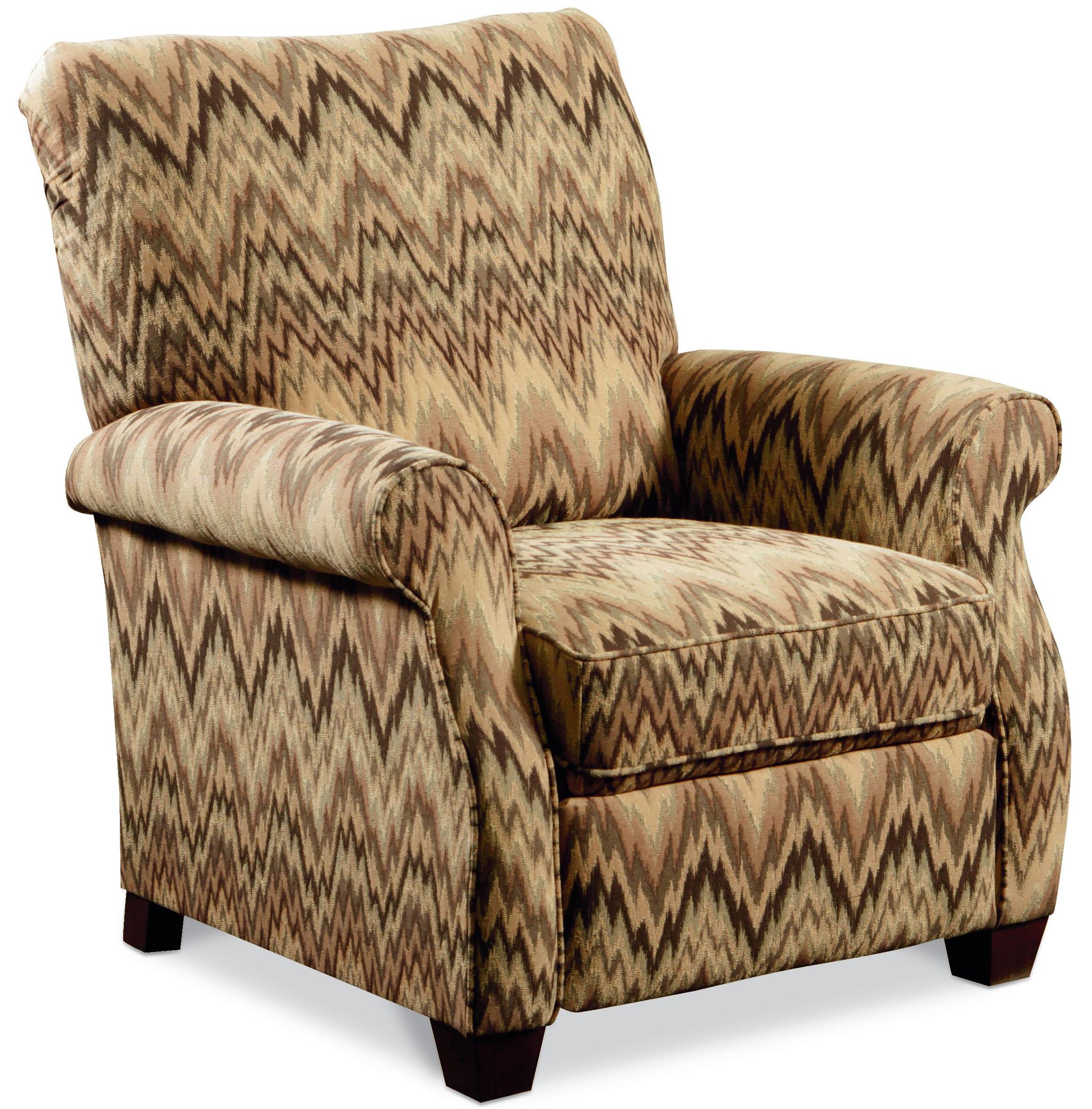 Lane Low Leg Recliners Casual Jill Loleg Recliner with Rolled Arms and